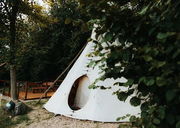 Teepee Svistici Sip Luxury tent Karlov (Bruntal)